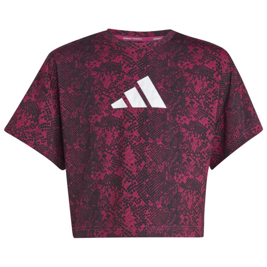 Adidas Παιδική κοντομάνικη μπλούζα G TI AOP Tee Adidas Παιδική κοντομάνικη μπλούζα G TI AOP Tee